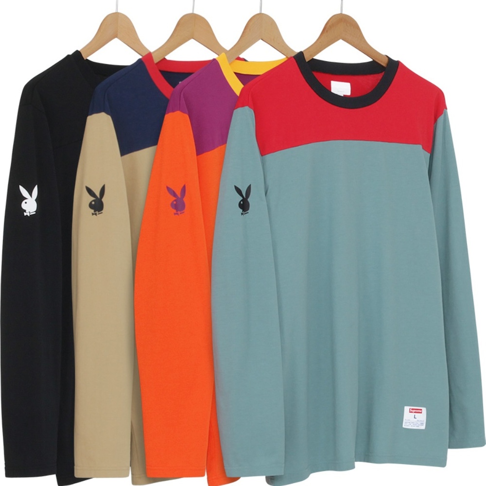 Supreme Playboy L/S Football Top M
